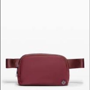 Lululemon belt bag brand new in bag. Maroon.